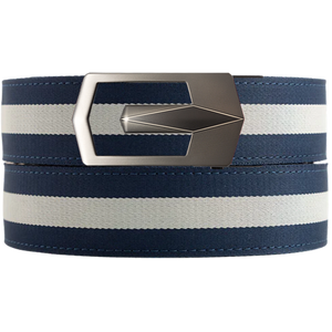 Aberdeen Navy / White Cloth Belt