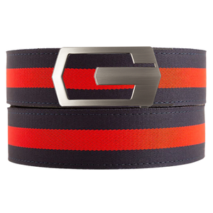 Bedford Navy / Red Cloth Belt