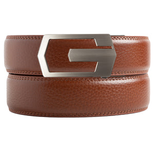 Bedford Cinnamon Textured Belt