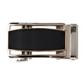 Image for Brighton Black Onyx Gold & Silver Ratchet Belt Buckle
