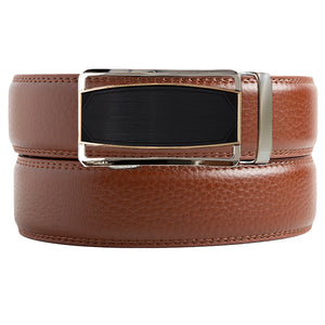 Brighton Cinnamon Textured Belt