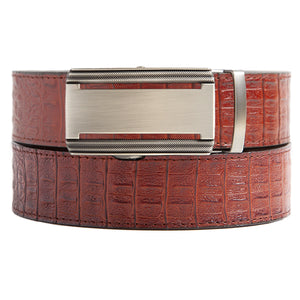 Bristol Faux Cayenne Crocodile Belt
