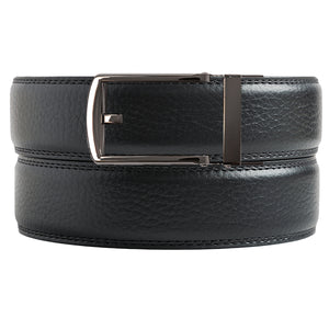 Cambridge Black Texture Belt