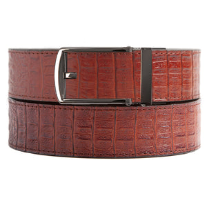 Cambridge Faux Cayenne Crocodile Belt