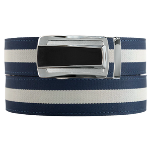 Cheshire Navy / White Cloth Belt