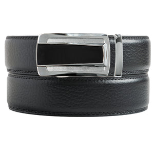 Cheshire Black Textured Belt