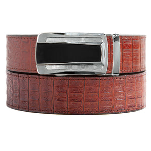 Cheshire Faux Cayenne Crocodile Belt