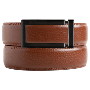 Cork Cinnamon Textured Belt