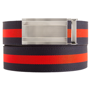 Cornwall Navy / Red Cloth Belt