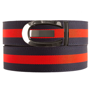 Cumberland Navy / Red Cloth Belt