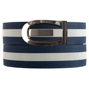Cumberland Navy / White Cloth Belt