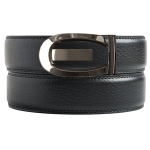 Cumberland Black Textured Belt