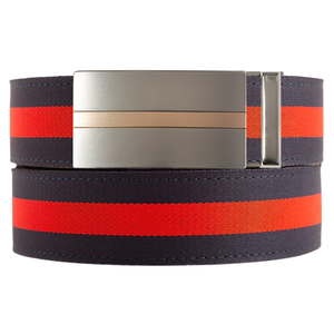 Cumbria Navy / Red Cloth Belt