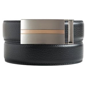 Cumbria Black Textured Belt