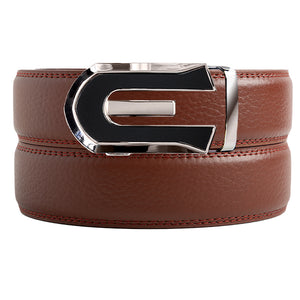 Derby Brown Textured Belt
