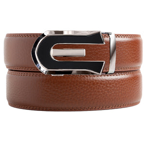 Derby Cinnamon Textured Belt