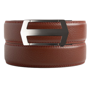 Devon Brown Textured Belt