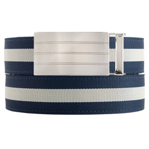 Dorset Navy / White Cloth Belt