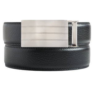 Dorset Black Textured Belt