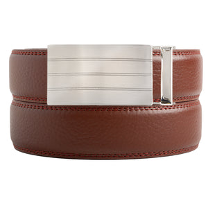Dorset Brown Textured Belt
