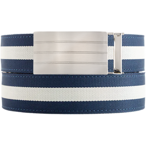 Dorset Navy / White Cloth Belt