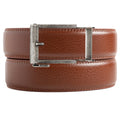 Image for Dundee Cinnamon Textured Leather Ratchet Belt
