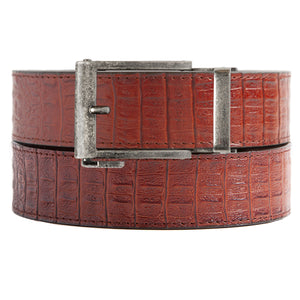 Dundee Faux Cayenne Crocodile Belt