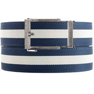 Dundee Navy/White Cloth Belt