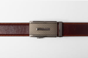 Durham ratchet buckle on holeless strap