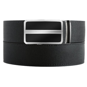 Gloucester Black Cloth Ratchet Belt