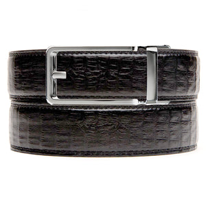 Hamilton Faux Black Crocodile Belt