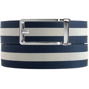 Hamilton Navy / White Cloth Belt