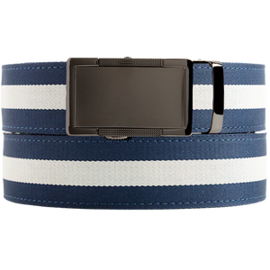 Hampshire Navy/White Cloth Belt