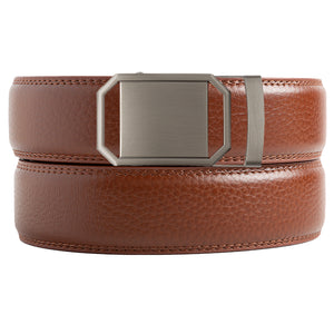 Kent Cinnamon Textured Belt