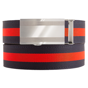 Manchester Navy / Red Cloth Belt