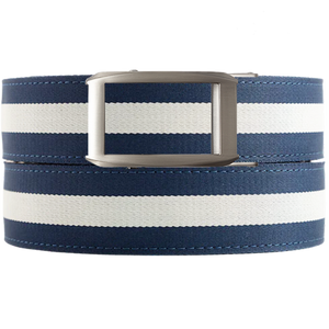 Middlesex Navy White Cloth Belt