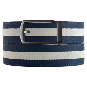 Midlothian Navy / White Cloth Belt