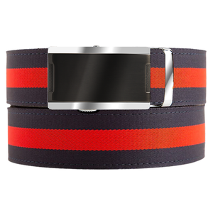 Norfolk Navy / Red Cloth Belt