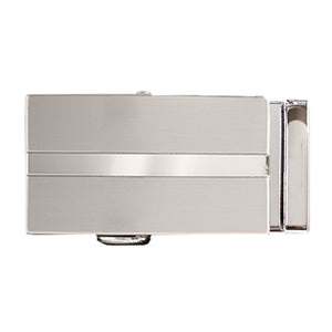 Silver ratchet Nottingham buckle
