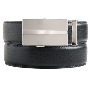 Nottingham Black Textured Belt