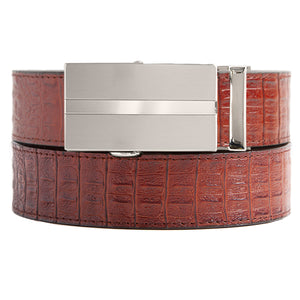 Nottingham Faux Cayenne Crocodile Belt