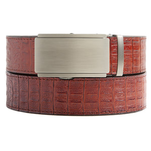 Oxford Faux Cayenne Crocodile Belt