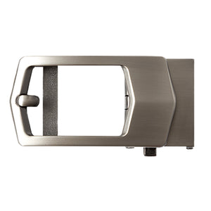 gunmetal finish ratchet belt buckle