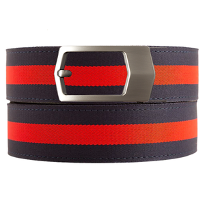 Poole Navy / Red Cloth Belt