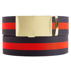 Somerset Navy / Red Cloth Belt