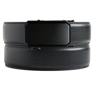 Sussex Black Textured Belt