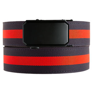 Sussex Navy/Red Cloth Ratchet Belt