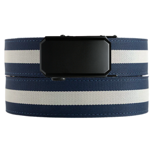 Sussex Navy / White Cloth Belt