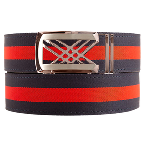 Warwick Navy / Red Cloth Belt