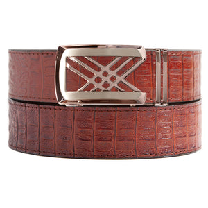 Warwick Faux Cayenne Crocodile Belt